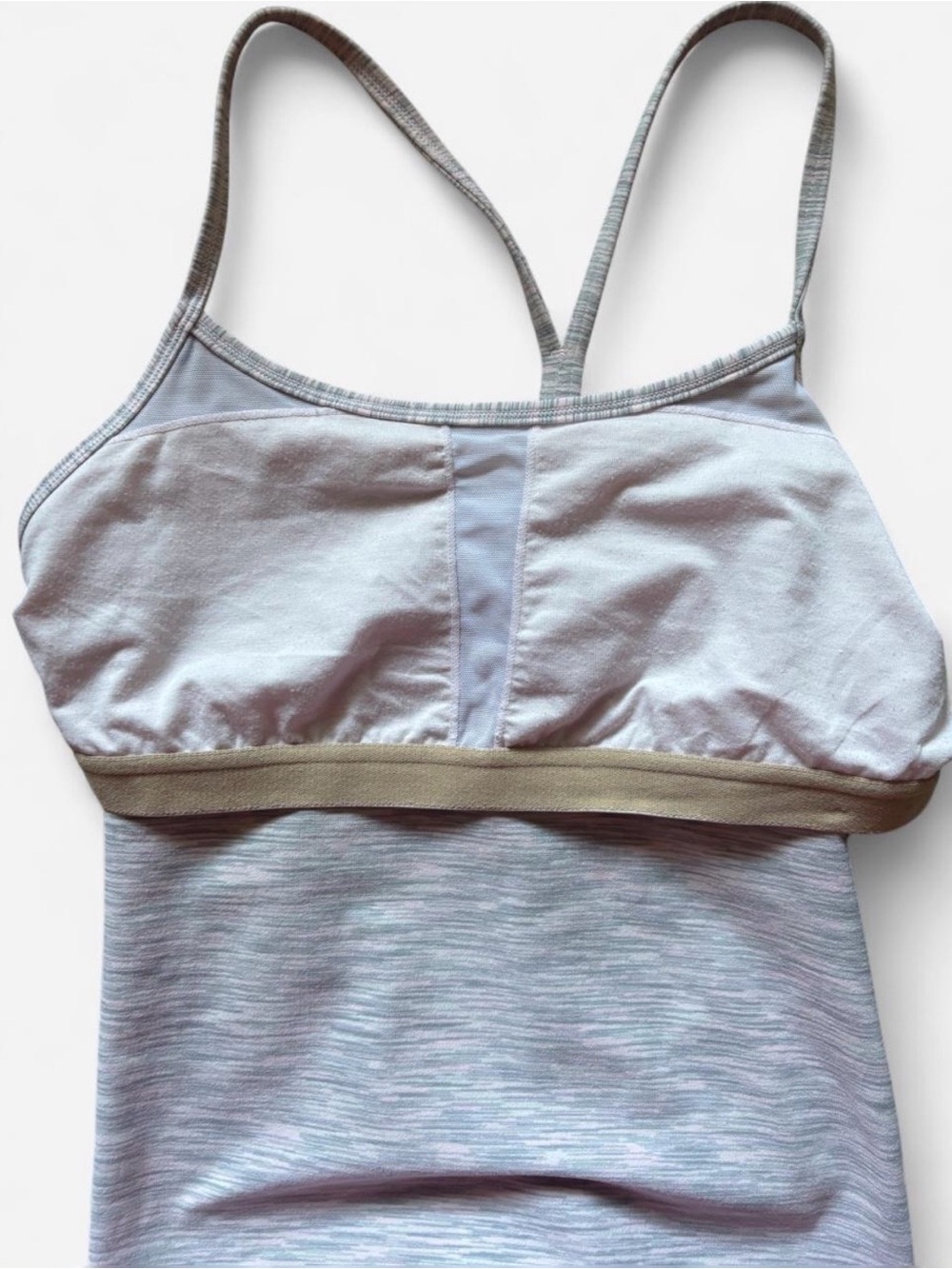 lululemon Heathered Gray Tank - Picture 4 of 5